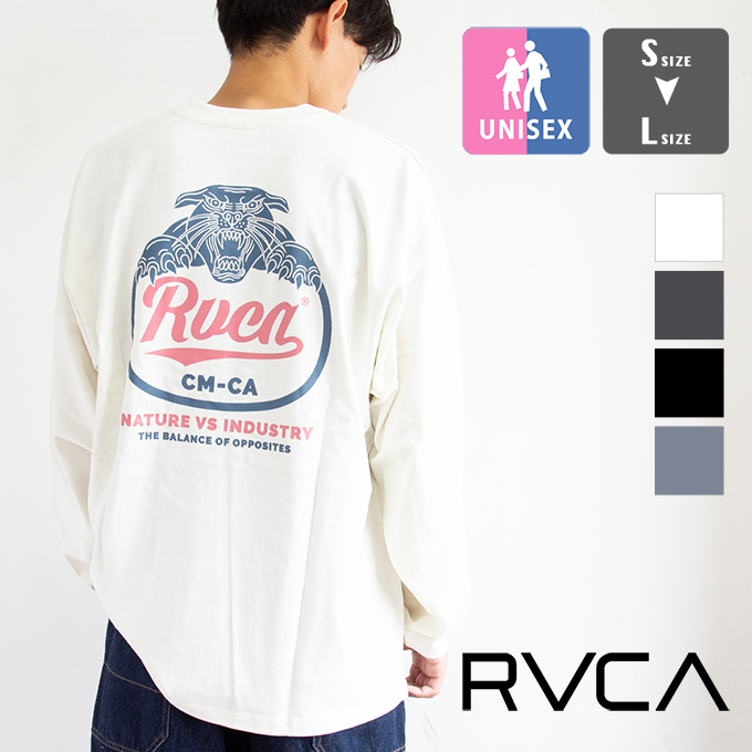 SALE!!】 RVCA ルーカ PANTERO LS ロンＴパンテーロ プリント 長袖T