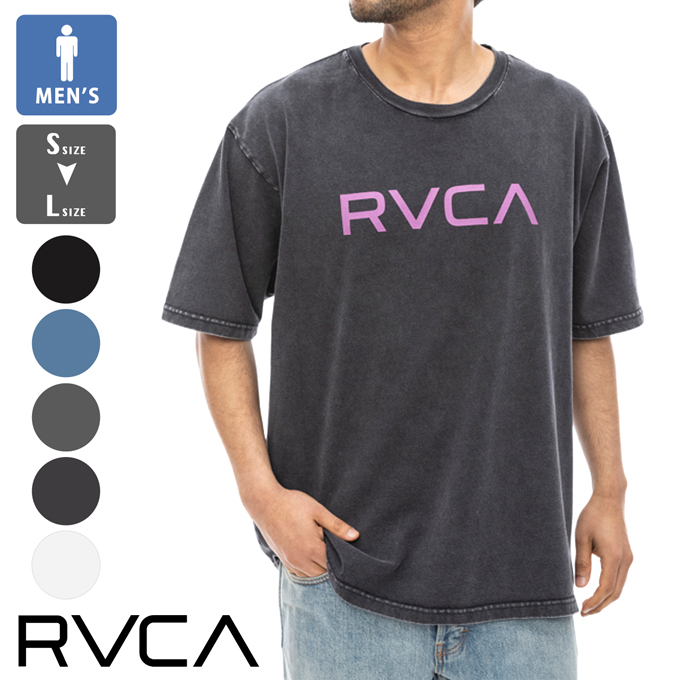 RVCA ルーカ RVCA メンズ BIG RVCA TEE Ｔシャツ BE041226 / 2024SS｜jeansstation