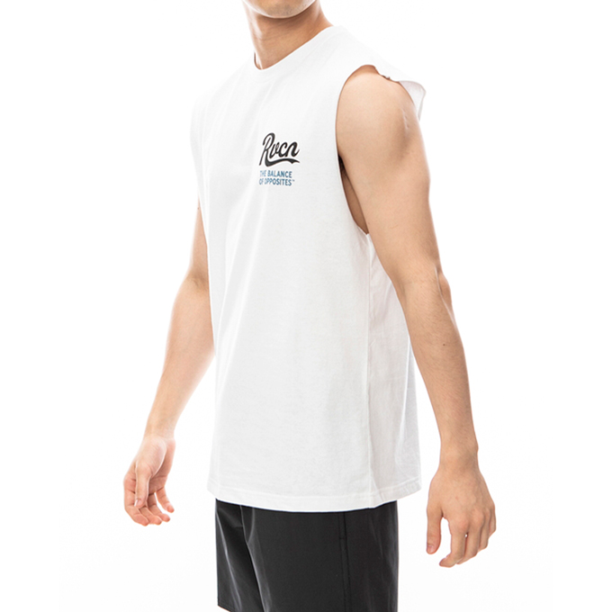 RVCA ルーカ RVCA メンズ PENNANTAN CUTOFF TANK タンクトップ BE041351 / 2024SS｜jeansstation｜02