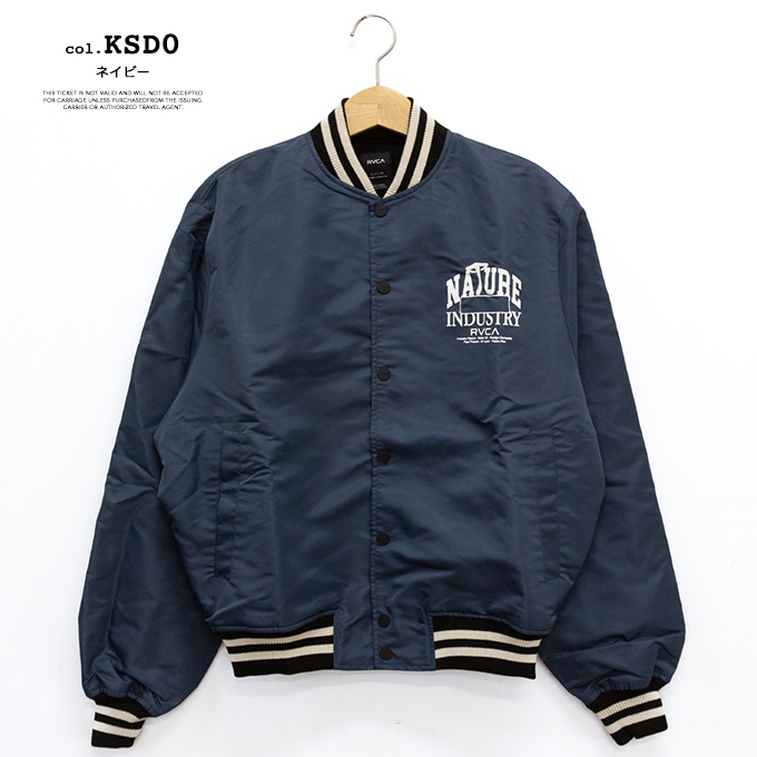 RVCA メンズスタジャン｜コート、ジャケット｜ファッション 通販