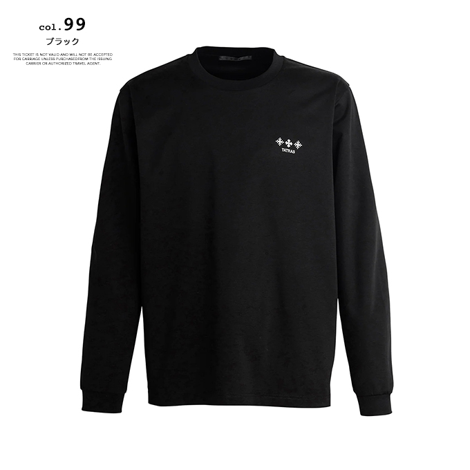 【24AW】L【最高級】TATRAS ベレチ BELECIロングTシャツ TATRAS（タトラス） BELECI ベレチ L/S ロングスリーブ Tシャツ 国内