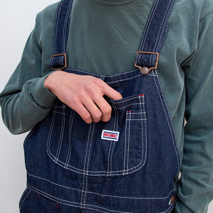 【 BIG MAC ビッグマック 】 DENIM OVERALL デニム 