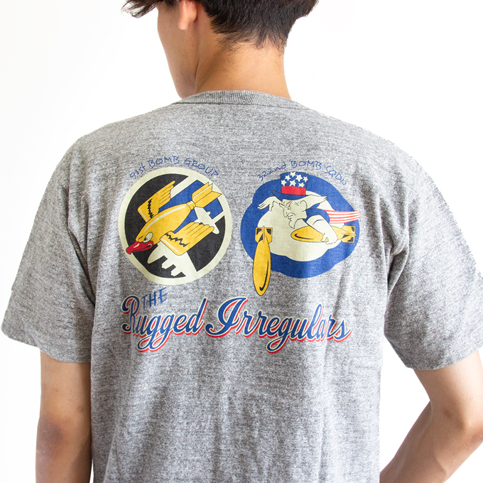 BUZZ RICKSON'S バズリクソンズ SLUB YARN 「322nd BOMB.SQ」 T-SHIRT
