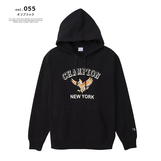Champion（チャンピオン） フロッキー プリント フーデッド スウェット