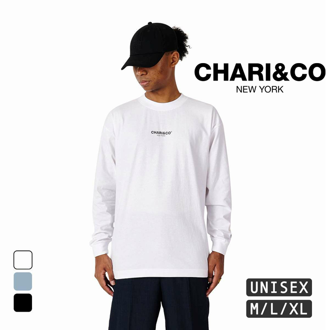CHARI & CO チャリアンドコー THE CITY OFFICIAL L/S TEE シティ オフィシャル 長袖 Tシャツ CAC-02-2501-02 / チャリコー チャリンコ ロンT トップス メンズ レディース CHARI&CO（チャリアンドコー） CHARI & CO THE CITY OFFICIAL L/S TEE