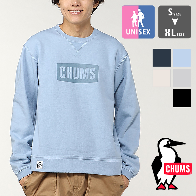 CHUMS（チャムス） CHUMS Logo Crew Top ロゴ クルートップ スウェット