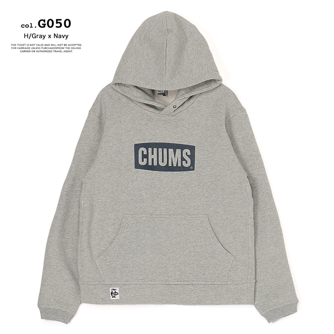 CHUMS（チャムス） CHUMS Logo Pullover Parka ロゴ プルオーバー