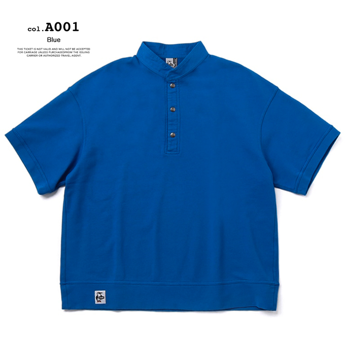 CHUMS（チャムス） Oversized S/S Hurricane Top LP オーバーサイズド