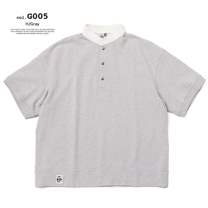 CHUMS（チャムス） Oversized S/S Hurricane Top LP オーバーサイズド 