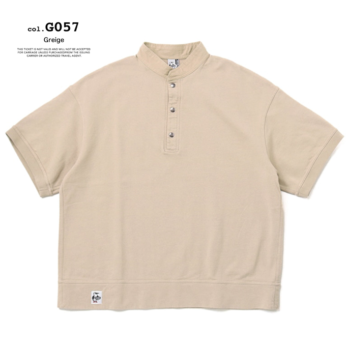 CHUMS（チャムス） Oversized S/S Hurricane Top LP オーバーサイズド