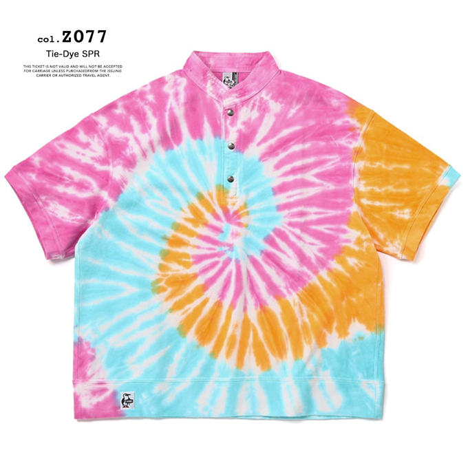 CHUMS（チャムス） Oversized S/S Hurricane Top LP オーバーサイズド