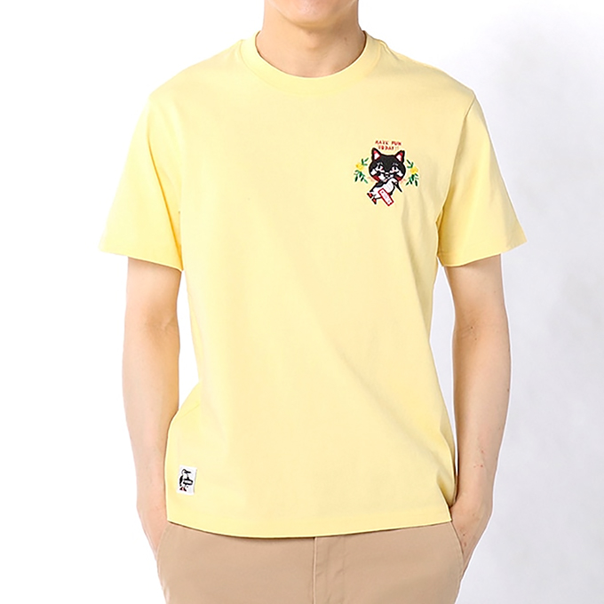 CHUMS チャムス 】 BSC Playing Cat T-Shirt BSC プレイングキャット Tシャツ CH01-1959 22SS ※ CH01-1959:ジーンズステーション !店 通販 