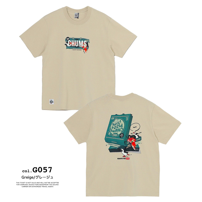 Mサイズ チャムスTシャツセット CHUMS オーバーサイズドチャムスロゴオックスショートスリーブ