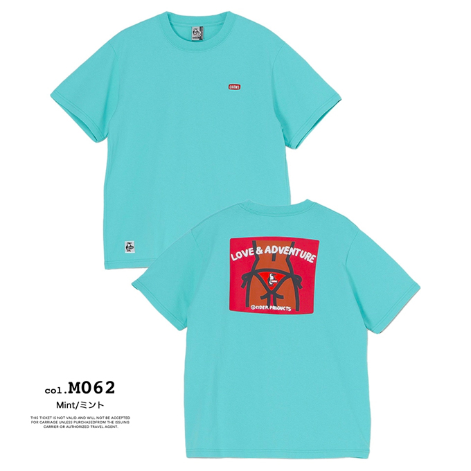 CHUMS（チャムス） S/S かせきさいだぁ Hip T-Shirt かせきさいだぁ