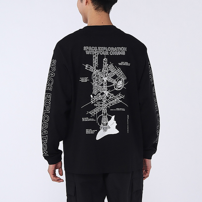 CHUMS（チャムス） Space Dock L/S T-Shirt スペースドック ロング
