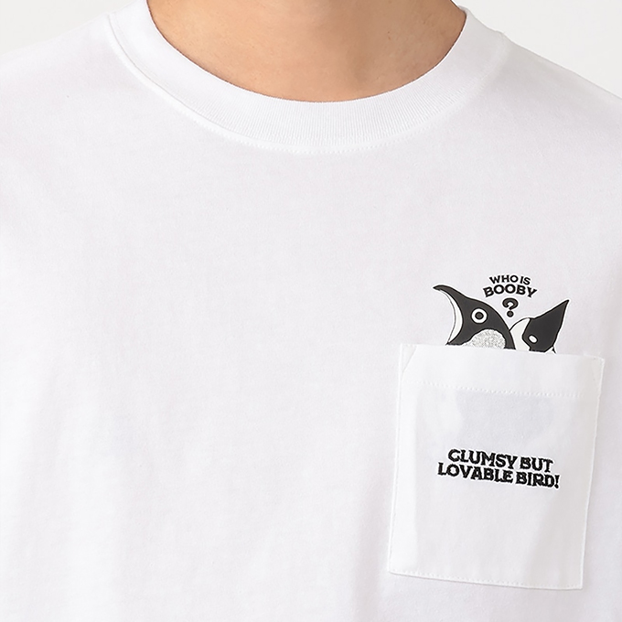 CHUMS チャムス I'm a Booby Bird Pocket T-Shirt アイム ア ブービーバード ポケット Tシャツ CH01-2750 / 2026SUMMERの画像