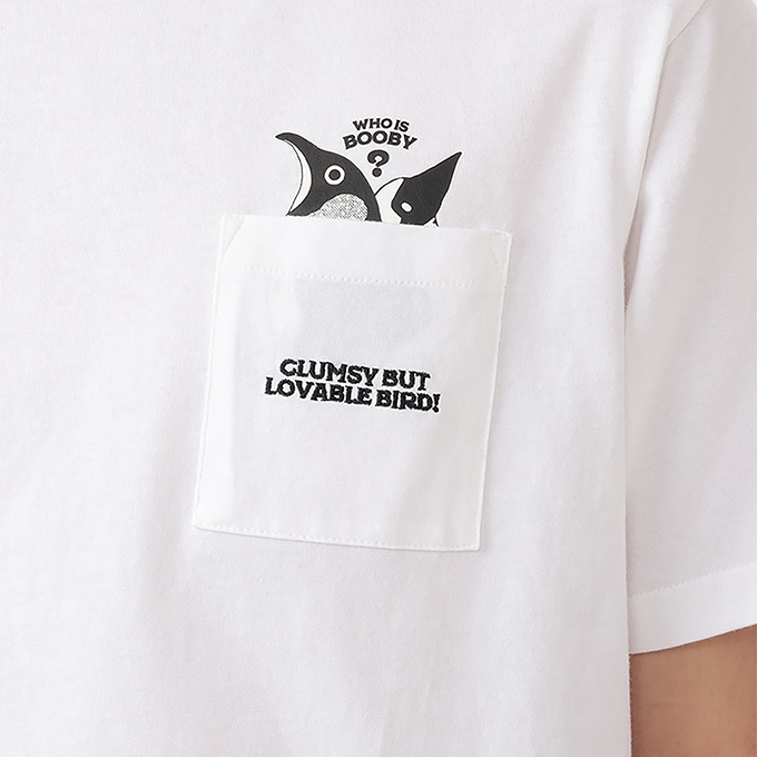 CHUMS チャムス I'm a Booby Bird Pocket T-Shirt アイム ア ブービーバード ポケット Tシャツ CH01-2750 / 2026SUMMERの画像