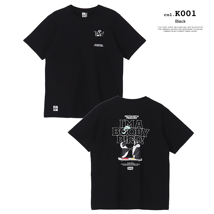 CHUMS チャムス I'm a Booby Bird Pocket T-Shirt アイム ア ブービーバード ポケット Tシャツ CH01-2750 / 2026SUMMERの画像