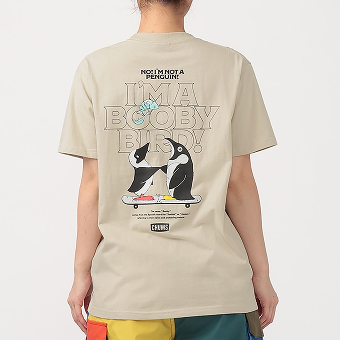 CHUMS チャムス I'm a Booby Bird Pocket T-Shirt アイム ア ブービーバード ポケット Tシャツ CH01-2750 / 2026SUMMERの画像