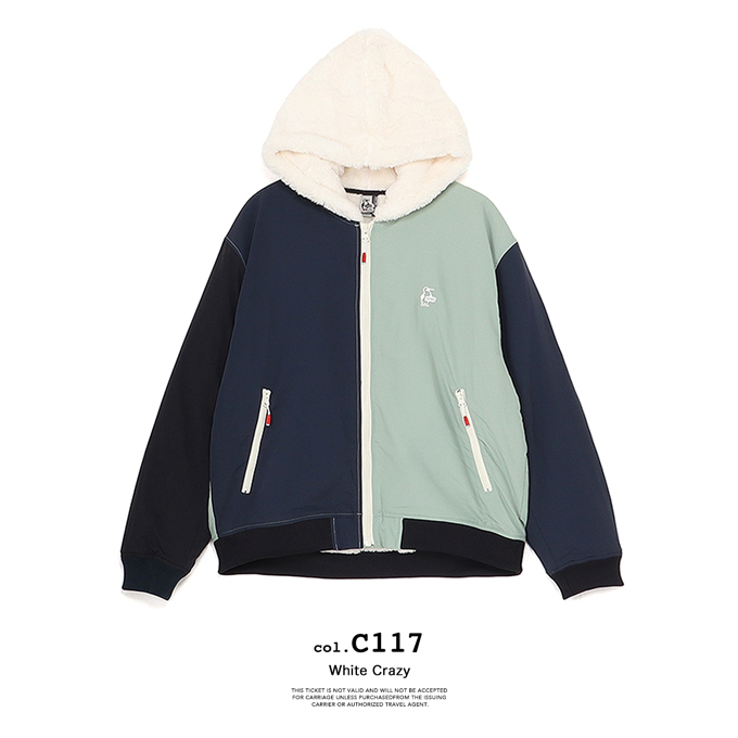 CHUMS(チャムス) Booby Elmo Hooded Blouson ブービー エルモ CHUMS(チャムス) Booby Elmo Hooded Blouson ブービー エルモ