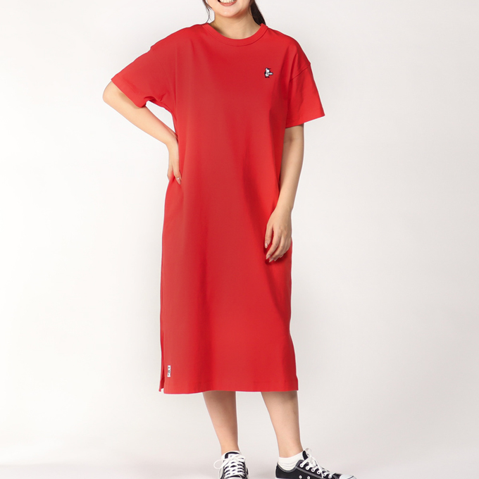 CHUMS チャムス Booby Long One-Piece ブービー ロングワンピース Tシャツワンピ CH18-1243 / 2024SUMMER ※｜jeansstation｜06