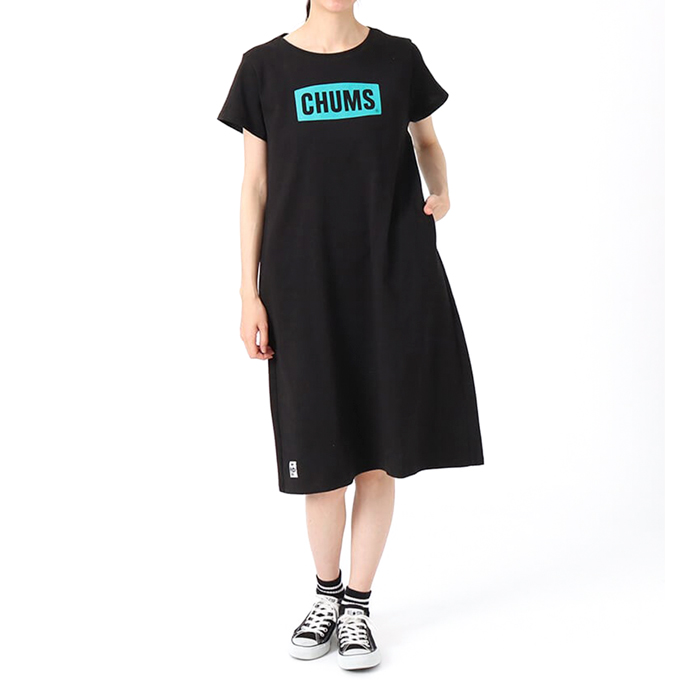 【 CHUMS チャムス 】 チャムス ロゴ ドレス ワンピース CHUMS Logo Dress CH18-1259 / 23SUMMER｜jeansstation｜02