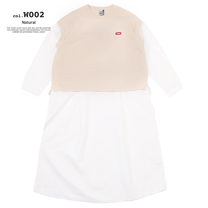 CHUMS チャムス Keystone Layered Dress キーストーン