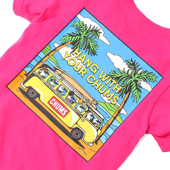CHUMS チャムス Kid's Go to the Sea T-Shirt キッズ ゴートゥーザシー Tシャツ CH21-1263 / 23SUMMER ※｜jeansstation｜04