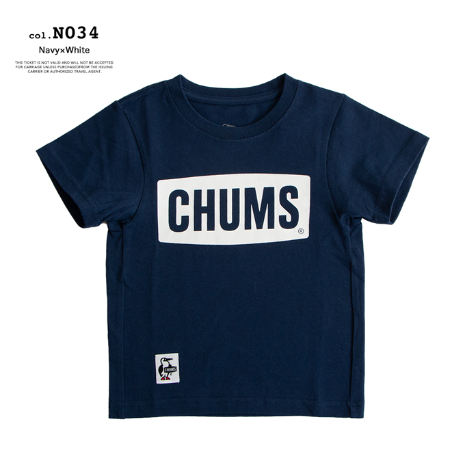 CHUMS チャムス Kid's CHUMS Logo T-Shirt キッズ チャムスロゴ Tシャツ CH21-1280 /  2024SUMMER ※｜jeansstation｜11