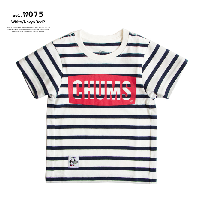 CHUMS チャムス Kid's CHUMS Logo T-Shirt キッズ チャムスロゴ Tシャツ CH21-1280 /  2024SUMMER ※｜jeansstation｜15