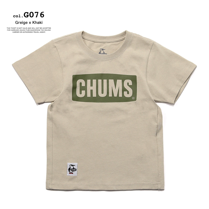 CHUMS チャムス Kid's CHUMS Logo T-Shirt キッズ チャムスロゴ Tシャツ CH21-1280 /  2024SUMMER ※｜jeansstation｜08