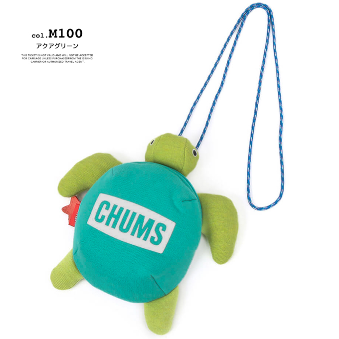 CHUMS チャムス Turtle Mini Pouch タートルミニポーチ CH60-3717 / ※｜jeansstation｜10