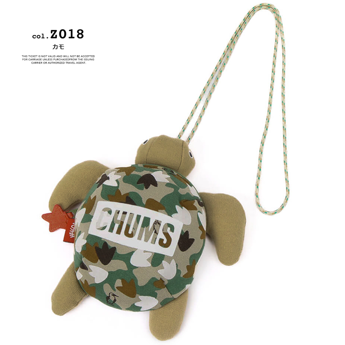 CHUMS チャムス Turtle Mini Pouch タートルミニポーチ CH60-3717 / ※｜jeansstation｜11