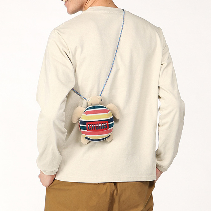 CHUMS チャムス Turtle Mini Pouch タートルミニポーチ CH60-3717 / ※｜jeansstation｜04