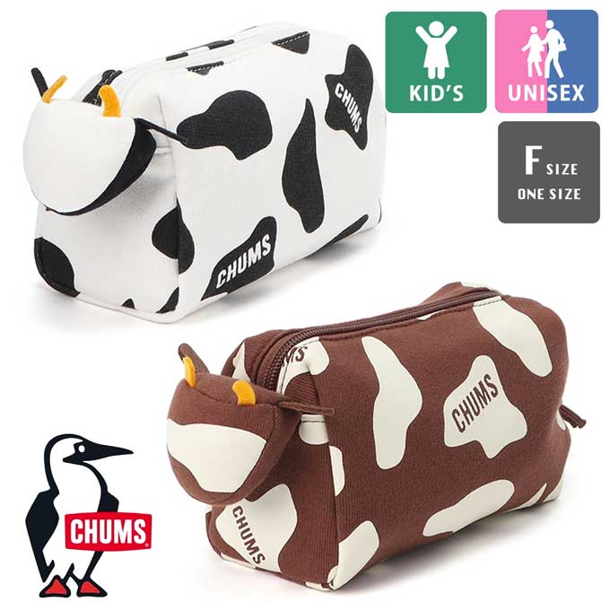 CHUMS（チャムス） Cow Pouch カウ ポーチ CH60-3868 / 2025SUMMER