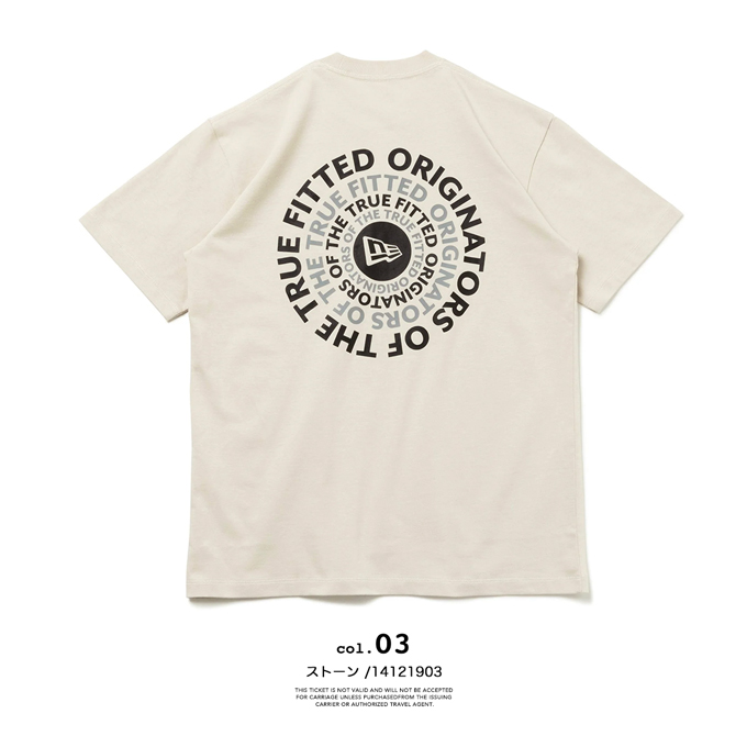 NEW ERA ニューエラ SSCT Circle OOTTF TEE サークル ロゴ プリント S/S Tシャツ 141219 /14121902 14121903 14121905 2024SUMMER｜jeansstation｜14