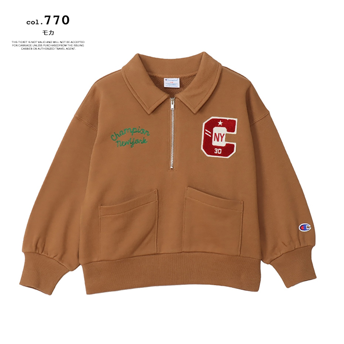 【即日発送可能‼】 スティッチ　エンチャンテッド　セットチャンピオンシップ セール】【Champion/チャンピオン】キッズ ハーフジップ