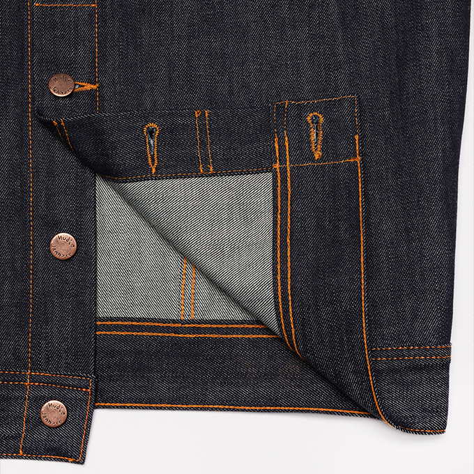 Nudie Jeans（ヌーディージーンズ） Conny Denim Jacket Dry Streaky