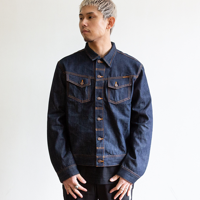 Nudie Jeans（ヌーディージーンズ） Conny Denim Jacket Dry Streaky