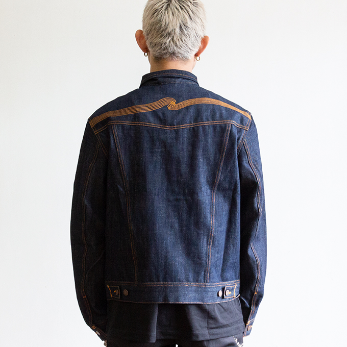 Nudie Jeans(ヌーディージーンズ) Conny Denim Jacket Dry Streaky Nudie Jeans(ヌーディージーンズ) Conny Denim Jacket Dry Streaky
