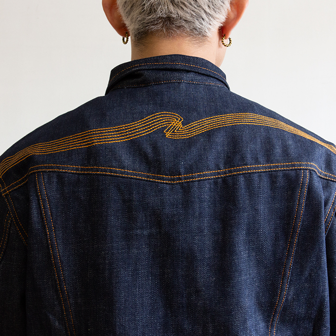 Nudie Jeans（ヌーディージーンズ） Conny Denim Jacket Dry Streaky