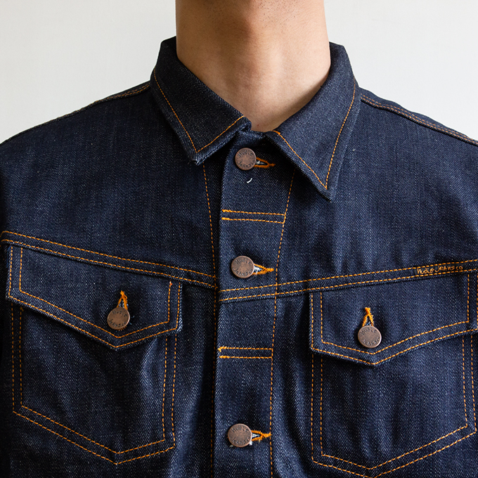 Nudie Jeans（ヌーディージーンズ） Conny Denim Jacket Dry Streaky