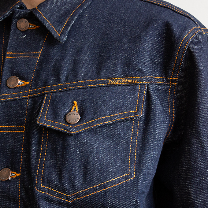 Nudie Jeans（ヌーディージーンズ） Conny Denim Jacket Dry Streaky