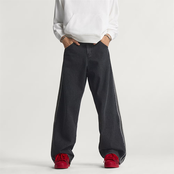 adidas ファイヤーバード　デニムパンツ　30インチ adidas Originals アディダス オリジナルス ファイヤーバード アディ