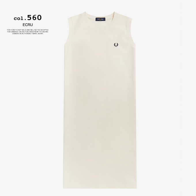 FRED PERRY フレッドペリー 】 Sleeveless Ringer Tshirt ピケ素材