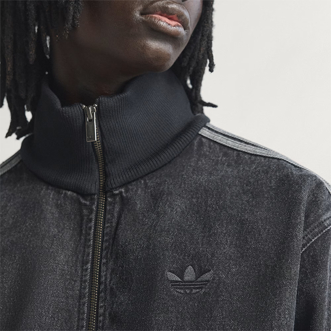 adidas アディカラー デニム ファイヤーバード トラックトップ インディゴ adidas Originals アディダス ジャケット メンズ アディカラー