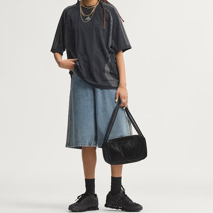 adidas Originals アディダス オリジナルス FIREBIRD JORTS DENIM