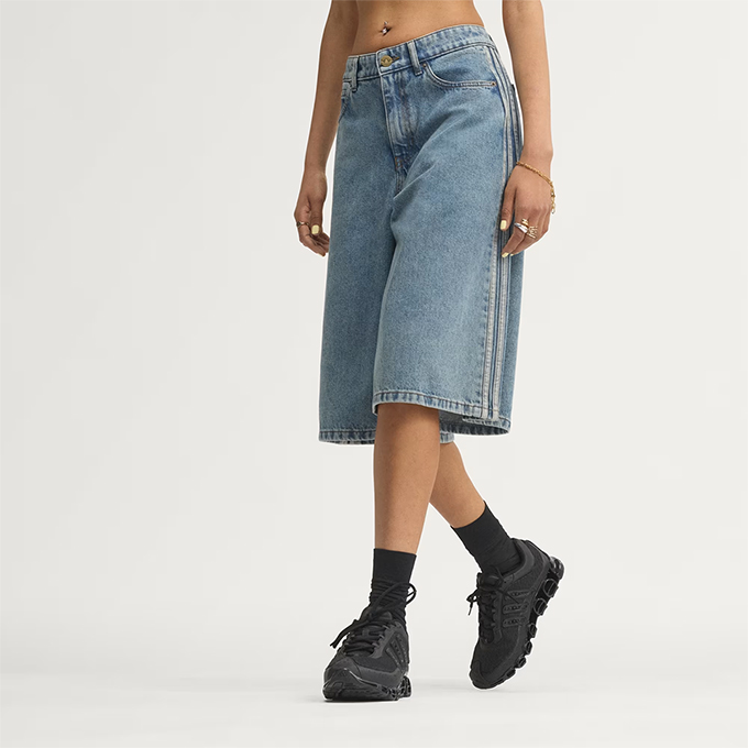 adidas Originals アディダス オリジナルス FIREBIRD JORTS DENIM