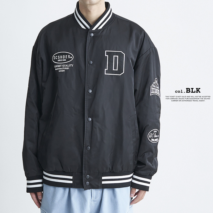 DC SHOES ディーシーシューズ 24 STUDIUM JACKET スタジャン DJK241002 / 2024SPRING