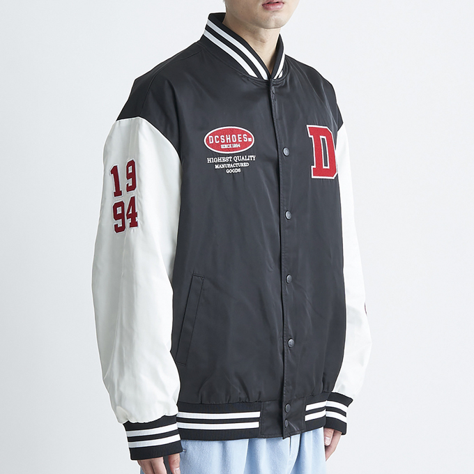 DC SHOES ディーシーシューズ 24 STUDIUM JACKET スタジャン DJK241002 / 2024SPRING